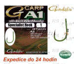 Hooks Gamakatsu G-Carp A1 Specialist Hook Camo Green