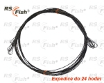 Tungsten wire leader RS Fish - loop / loop - breaking strain 2,5 kg ( 5 pcs )