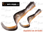 Spare tails Savage Gear 3D Hard Eel - color Dirty Silver