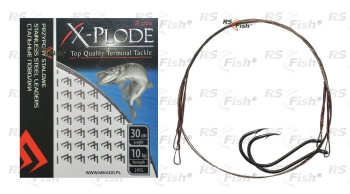 Wire leader Mikado - loop - hook 1/0 - ZG11-028