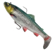 SG 4D Trout Rattle Shad Green Silver