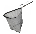 Landing net Albastar 190 cm - metal cross / ruber net - 8013190