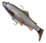 Ripper Savage Gear 4D Trout Rattle Shad - color Rainbow Trout