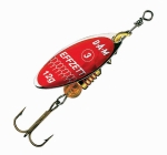 Spinner DAM Effzett Predator - Red Glitter 9