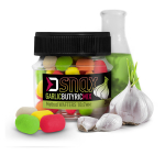 Boilies Delphin MIX D SNAX WAFT - Garlic / Butyric