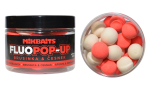 Boilies Mikbaits Mikbaits Fluo Pop-Up - Cranberry & Garlic - 18 mm