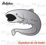 Sticker Delphin - Catfish Silver