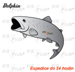 Sticker Delphin - Trout Silver