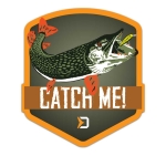 Sticker Delphin Catch Me! - Pike