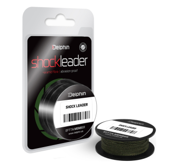 Braided line Delphin SHOCK Leader