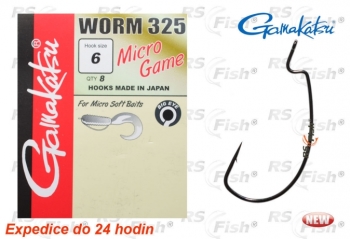 Hooks Gamakatsu Worm 325 Micro Game