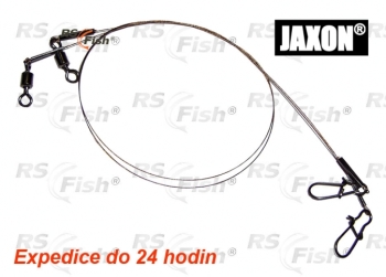 Wire leader Jaxon Micro Plus - swivel + snap 