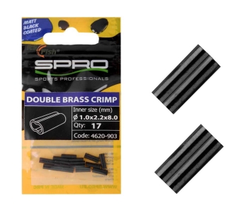 Metal sleeve for steel leaders SPRO W-Brass Crimp