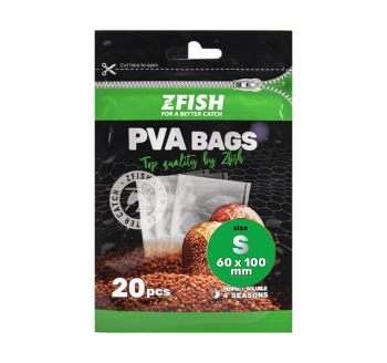 PVA bags Zfish - size S - 60 x 100 mm