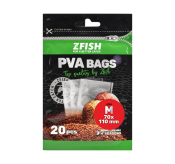 PVA bags Zfish - size M - 70 x 110 mm