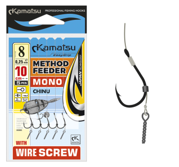Rig Kamatsu Method Feeder Braid - Mono - Wire Screw