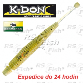 Dropshot bait Cormoran K-DON S5 Tricky Tail - color natural perch