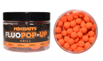 Boilies Mikbaits Mikbaits Fluo Pop-Up - Krill - 10 mm