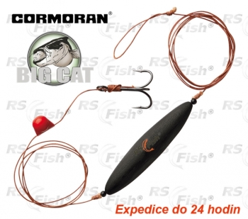 Rig Cormoran Big Cat with treble hook