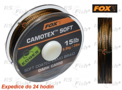 environ 11.34 kg Clair ou Foncé Camo RAIDE Coated Camo Braid 15,20,or 25 lb Fox Bords Camotex RAIDE 