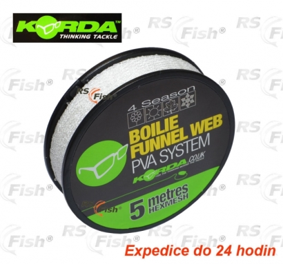PVA mesh Korda Boilie Funnel Web Hexmesh - refill