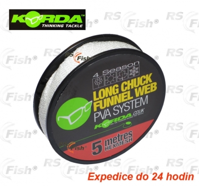 PVA mesh Korda Long Chuck Funnel Web Hexmesh - refill