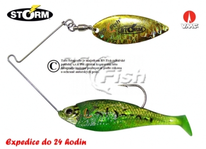 Storm Wild Eye Spin Shad - color BB